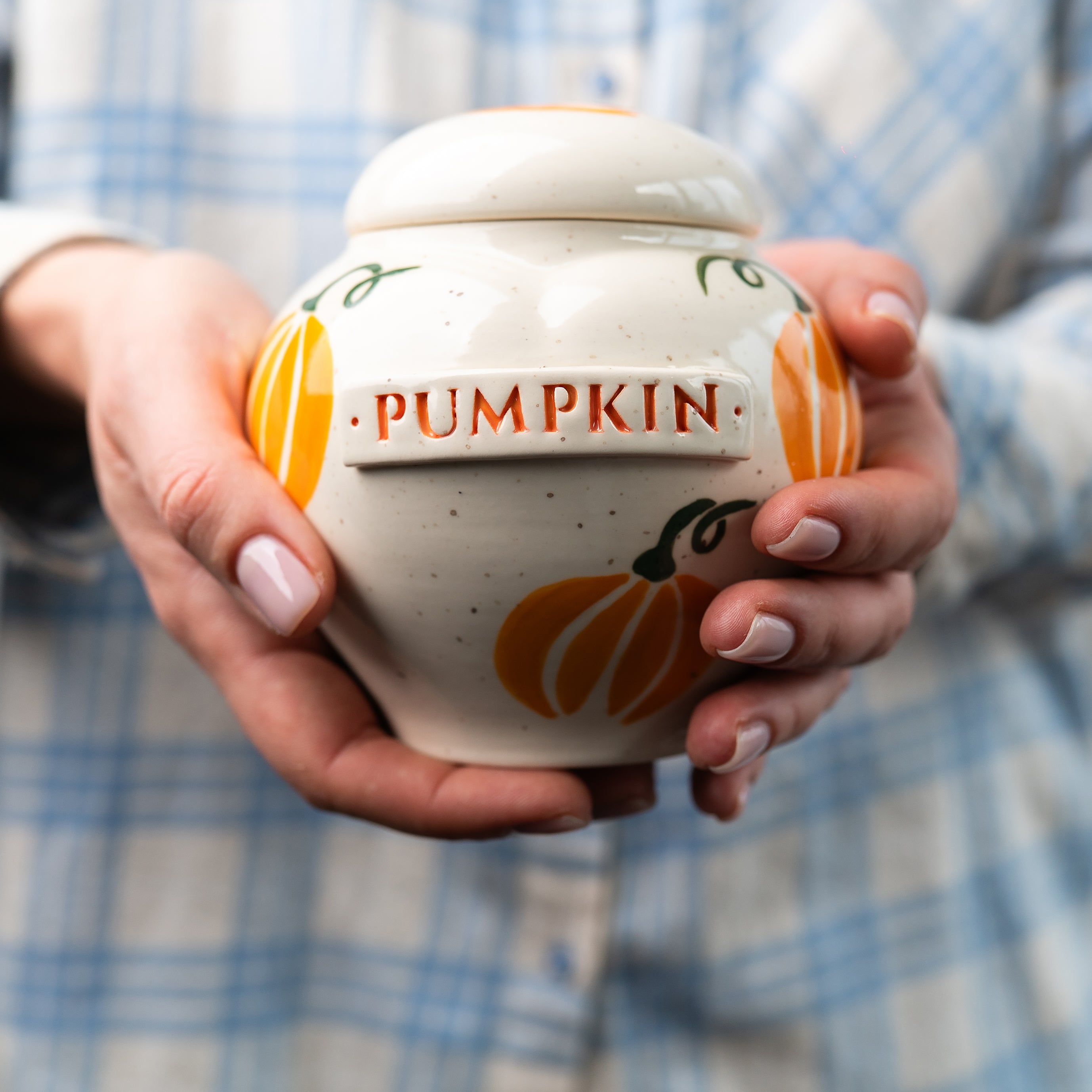 Pumpkin Tabby Cat Heart-Shaped Ceramic Urn: Custom Name Memorial Keepsake for Ginger Cats